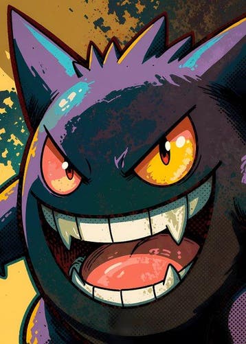 SSICK - [XL MATTE PAPER] Shadow Smile + Neon Haunt, Nieuw