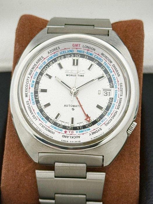 Seiko - Zonder minimumprijs - World Time GMT Vintage, Handtassen en Accessoires, Horloges | Antiek