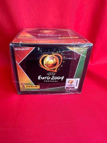 2004, euro 2004 50 bustine packet Panini Booster box -