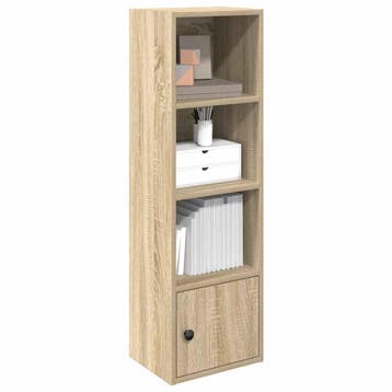 vidaXL Boekenkast 31x24x102 cm bewerkt hout sonoma, Verzenden, Nieuw