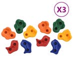 vidaXL Klimstenen 30 st met touw meerkleurig, Verzenden, Nieuw