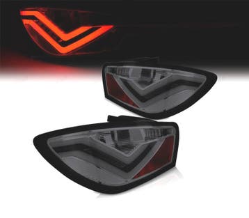 Feux Arrière Pour Seat Ibiza 3P 08-12 Light Bar Fond Chromé, Verzenden, Nieuw