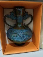 Vase à double anse - En alliage, Cuivre - amphores vase, Antiquités & Art