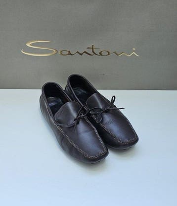 Santoni - Mocassins - Taille : EU 41, EU 41.5, Nieuw