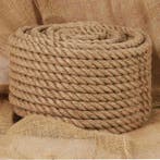 vidaXL Touw 20 mm 100 m 100% jute, Verzenden, Nieuw
