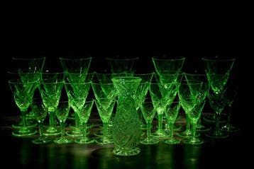 Verreries Doyen - Drinkservies (30) - Kristal - Kristal, Antiek en Kunst