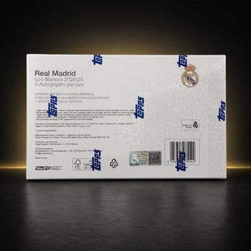 2025/26 Topps 2025/26 Topps Real Madrid Los Blancos – Sealed, Nieuw