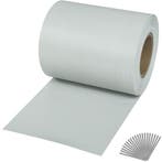 tectake PVC privacyfolie met bevestigingsclips - 35 m, licht, Verzenden, Nieuw