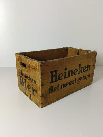 Heineken - Caisse - Bois, Métal