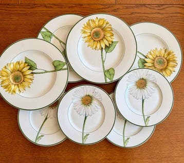 Villeroy & Boch - Assiette de service - Flora - Porcelaine -