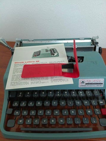 Marcello Nizzoli - Lettera 32 - Olivetti - Typemachine -