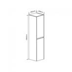 Florence Kolomkast Leicester Zwart, Ophalen of Verzenden, Nieuw