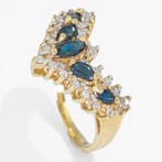 Sans prix de réserve - Bague - 14 carats IGI, Or jaune -