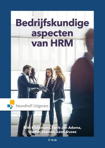 Bedrijfskundige aspecten van HRM 9789001875916, Boeken, Verzenden, Gelezen, Tjerk-Jan Adema