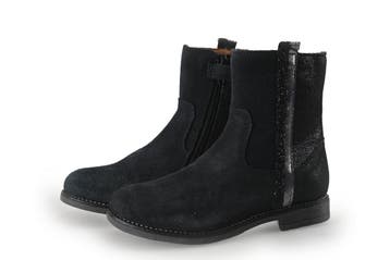 Muyters Enkellaarzen Meisjes in maat 28 Blauw, Kinderen en Baby's, Verzenden, Jongen of Meisje, Schoenen, Zo goed als nieuw