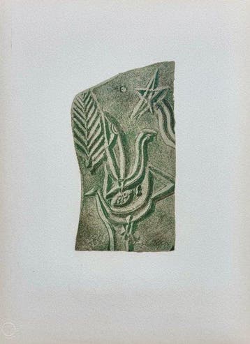 Georges Braque (1882-1963) - Loiseau sous létoile
