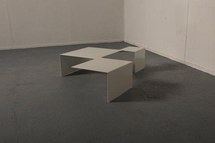 Cappellini - Nendo - Table basse - Table insulaire - Métal, Antiquités & Art, Art | Objets design