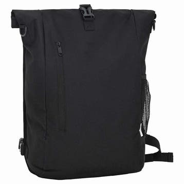 vidaXL Fietstas Zwart 31 x 13 x 58 cm Polyester, Fietsen en Brommers, Fietsaccessoires | Fietstassen, Verzenden, Nieuw