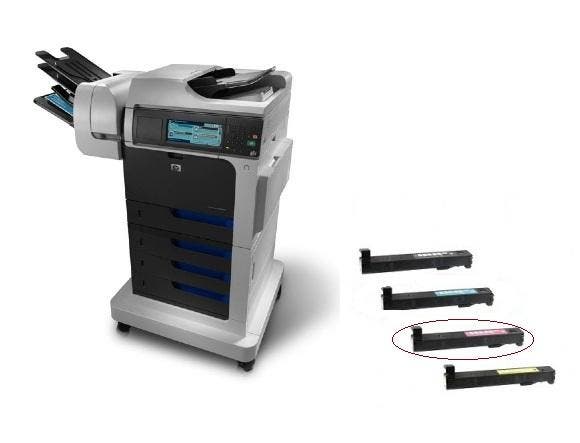 Second Hand HP - Huismerk toner magenta voor CM4540 MFP, Informatique & Logiciels, Fournitures d'imprimante, Toner, Enlèvement ou Envoi