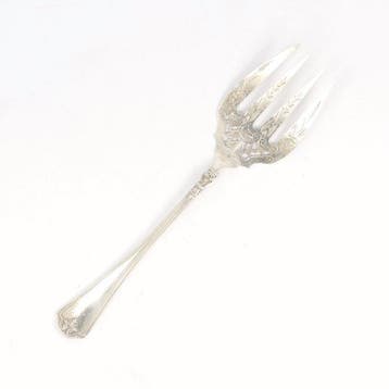 Alphonse Debain (Parijs ca. 1890) - Serveerset voor vis (2), Antiek en Kunst
