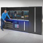 Datona Werkplaatsinrichting PREMIUM RVS werkblad met, Ophalen of Verzenden