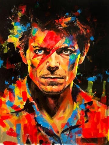 Alberto Ricardo (XXI) - Ziggy Fragmentado. David Bowie)