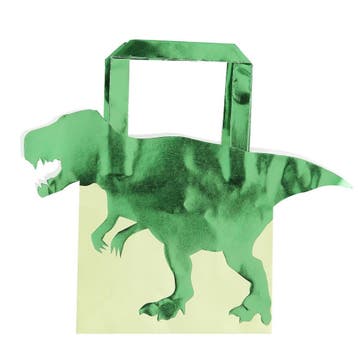 Dino Uitdeeltasjes 22cm 5st, Verzenden, Nieuw