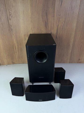 Onkyo - SKW-395 caisson de basses + 4 enceintes Ensemble de, TV, Hi-fi & Vidéo