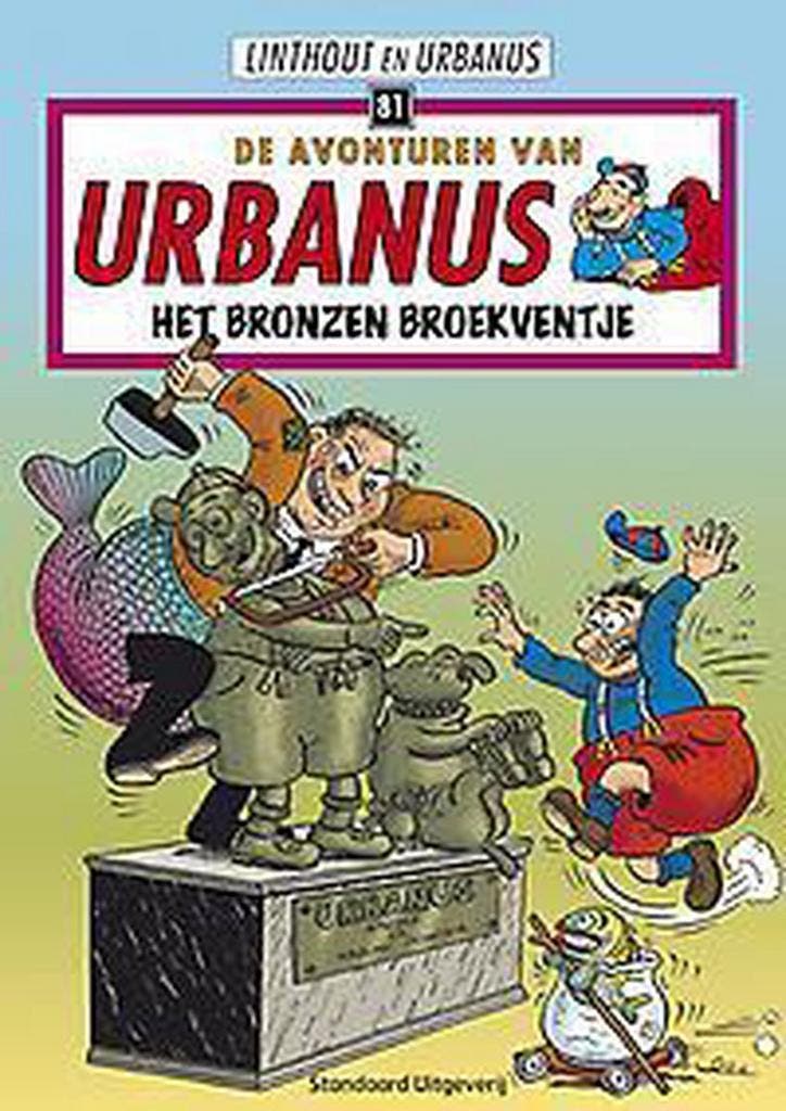 Het bronzen broekventje / Urbanus / 81 9789002208287 Urbanus, Boeken, Stripverhalen, Gelezen, Verzenden