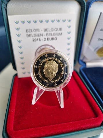 België. 2 Euro 2016/2024 Child Focus + Lutte contre le