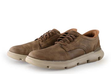 Skechers Sneakers in maat 44 Bruin, Kleding | Heren, Bruin, Verzenden, Zo goed als nieuw, Skechers