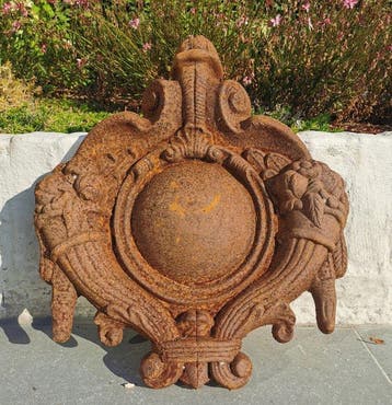 Wanddecoratie - Shield with Cornucopia