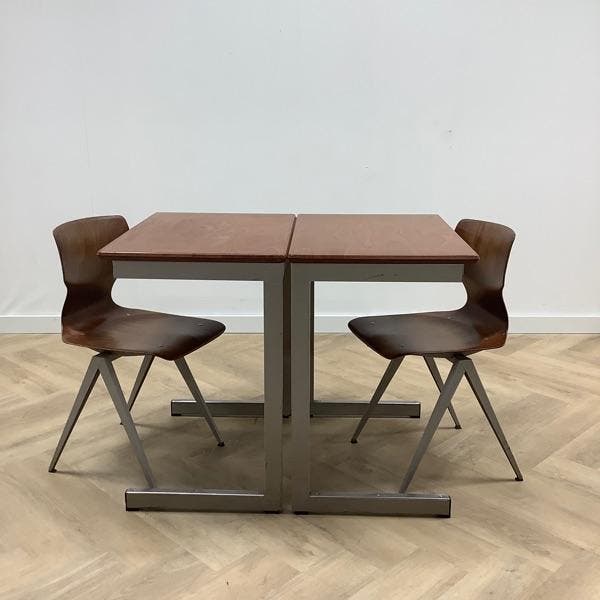 complete schoolset Galvanitas set 10 stoelen + 10 tafels,, Maison & Meubles, Chaises