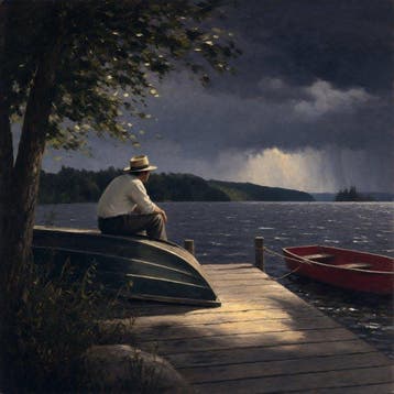 Le Yack - The Hour Before the Rain - Hand-signed
