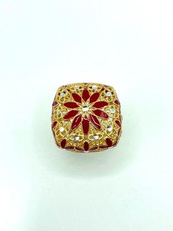 Zonder minimumprijs - Cocktailring Zilver - Argento 925 -