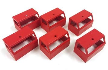 Vintage Fischertechnik 38443 bestuurderscabine, rood, 6, Verzenden, Nieuw