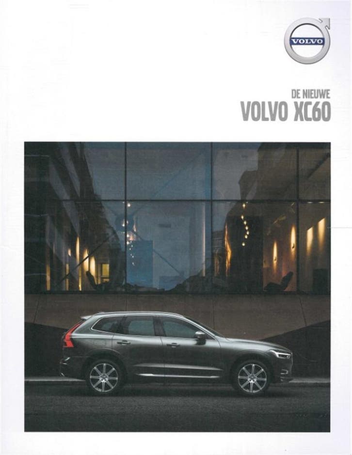 2018 VOLVO XC60 BROCHURE NEDERLANDS, Livres, Autos | Brochures & Magazines