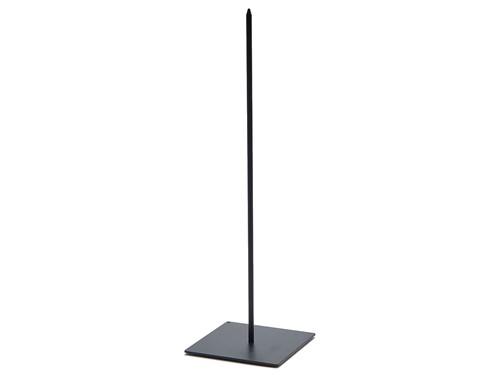 Metaalstaander metalen pin standaard solid klein zwart, Huis en Inrichting, Woonaccessoires | Kunstplanten en Kunstbloemen, Nieuw