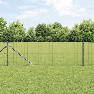 vidaXL Eurohek met Puntige Spikes 50 x 0,6 m PVC-Coated, Verzenden