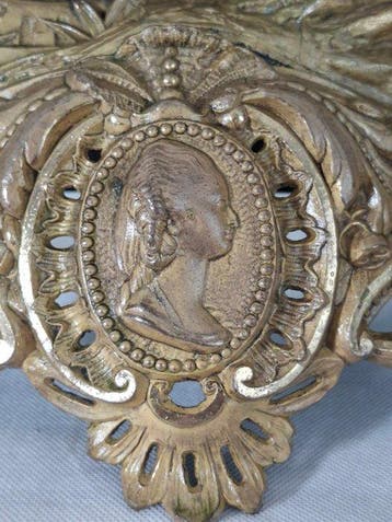 Klok - Legering - 1850-1900 - Franse mantelklok