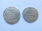 Abbasiden. al-Mahdi. Dirham 8th century AD (Lot of 2 coins)