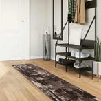 vidaXL Tapijt Runner MARSA Zwart 50 x 250 cm Polyester en, Verzenden