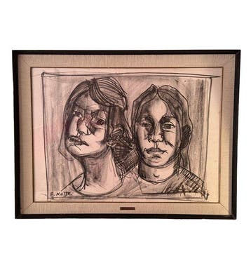 Emilio Notte (1891-1982) - Due volti - NO RESERVE