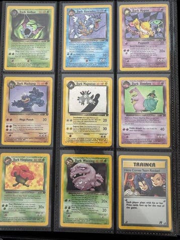 Pokémon - 85 Compleet album - WOTC - Team Rocket, Nieuw