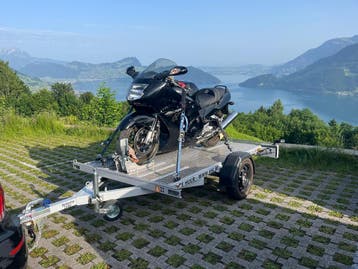 34 x motoraanhangwagen - Te Huur, Ophalen