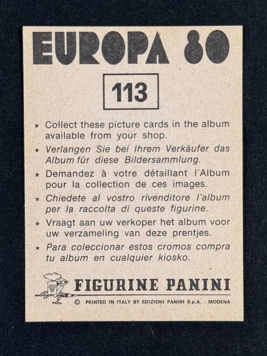 1980 Panini #113 Europa 80 - Badge: England - 1 Sticker -, Verzamelen, Stickers