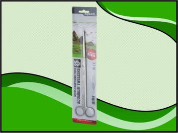 Aquael RVS Plantenschaar straight 25cm (Aquascape tools), Verzenden, Nieuw, Plant(en), Steen of Hout