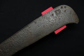 Middeleeuws (Gotisch) - IJzer Gedecoreerde militaire machete