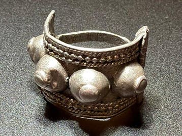 Époque Viking Argent Boucle doreille excellente et exquise