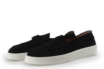 Manfield Loafers in maat 44 Zwart, Kleding | Heren, Schoenen, Loafers, Manfield, Verzenden, Zwart